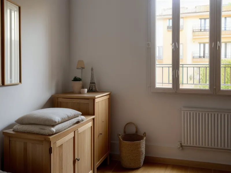 Désencombrement et organisation de la maison après un déménagement à Nantes, couloir encombré de cartons empilés