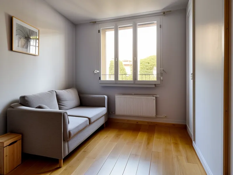 Câbles de bureau organisés avec des guides adhésifs, rangement visible dans le studio