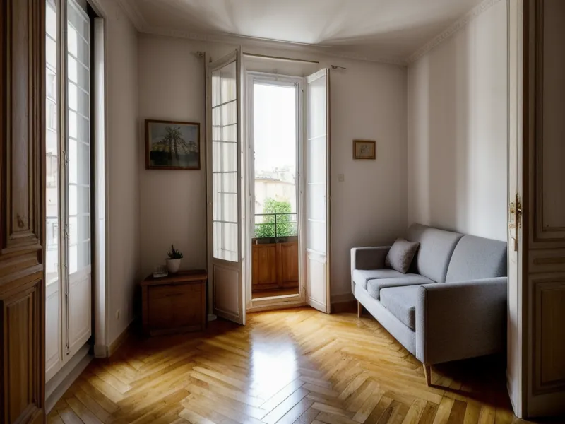 Rangements muraux qui libèrent le sol dans une entrée étroite, astuce d'organisation maison