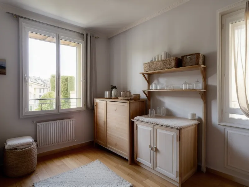 Étagères de salle de bain avec bacs transparents pour organiser une petite pharmacie maison